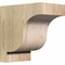 Ekena Millwork Newport Rough Sawn Corbel, Douglas Fir, 6"W x 10"D x 10"H COR06X10X10NEW00RDF - alternate 1